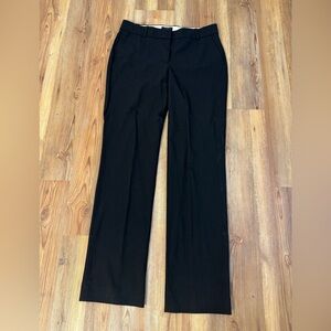 J. Crew Tollegno 1900 Black Wool Pants Favorite Fit Black